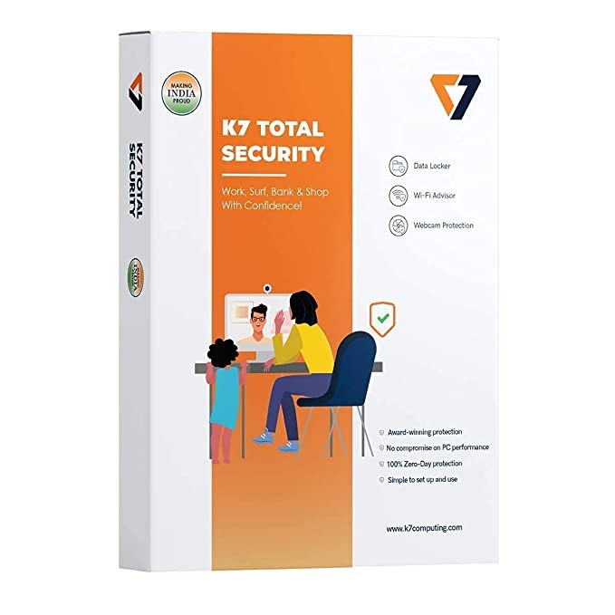K7 | Total Security | 1 User | 1 Year |